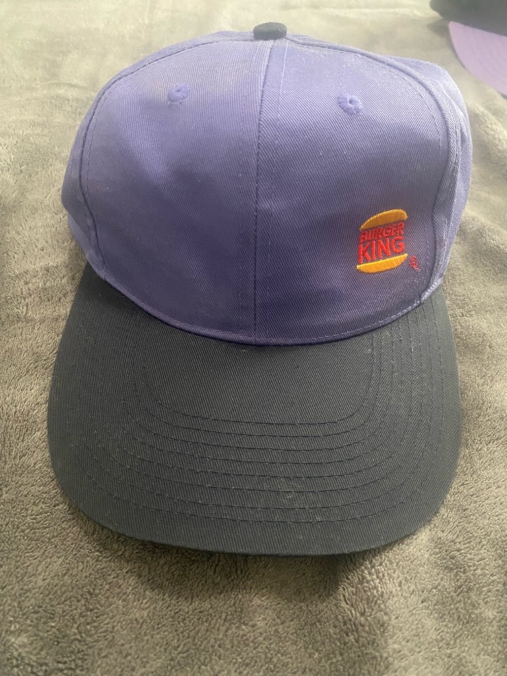 Vintage Burger King hat RARE snapback